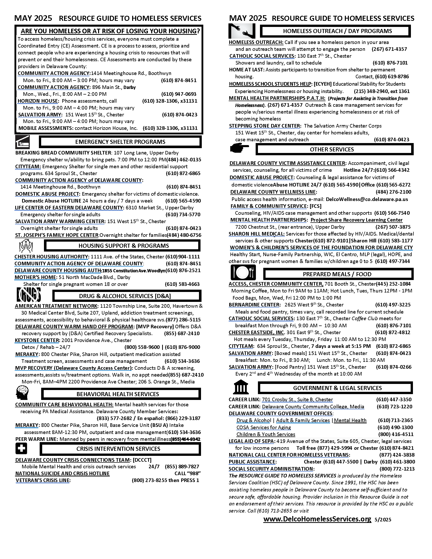 Homelessness guide